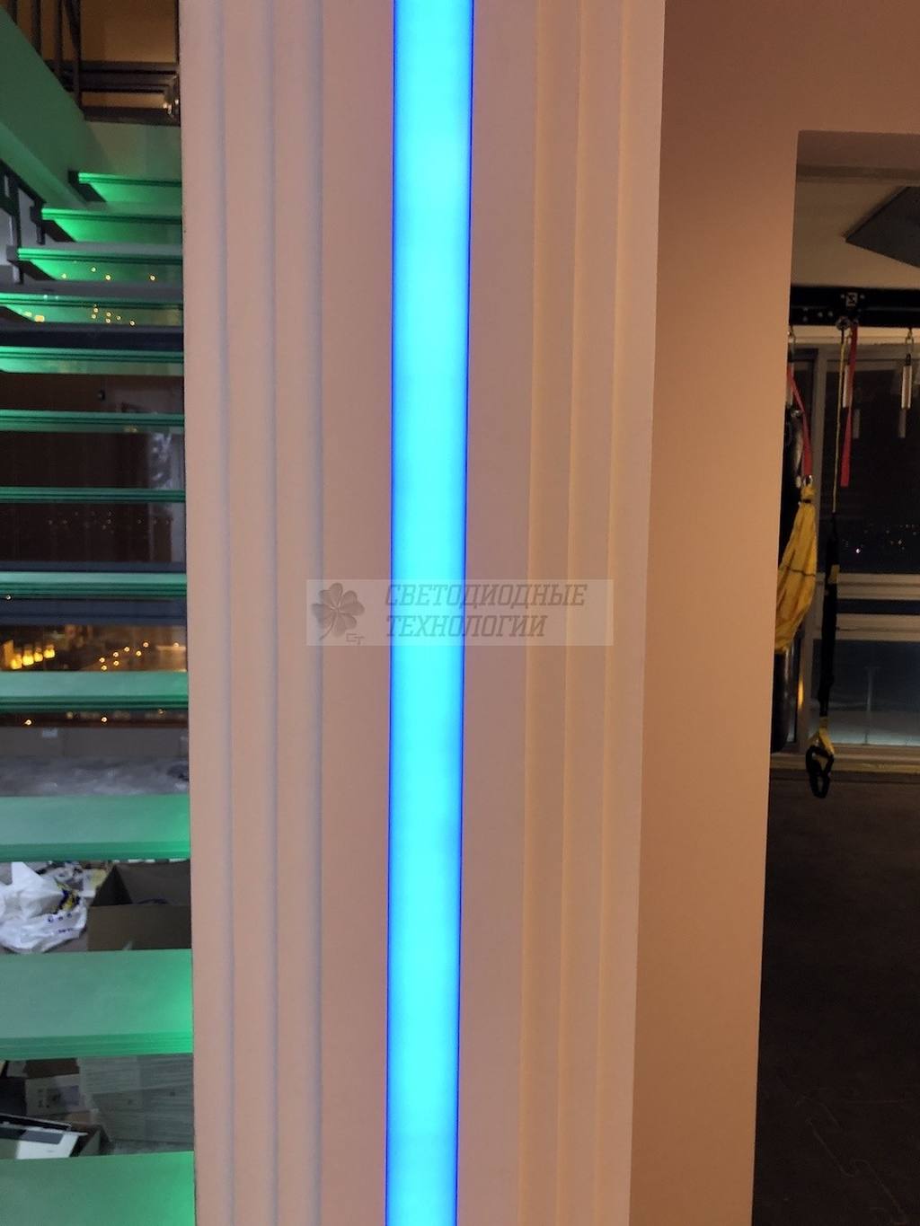 LED подсветка ступеней