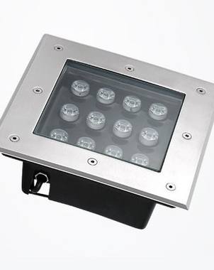 Ландшафтный встраиваемый светильник грунтовой STLU-Landscape-Square160-12W